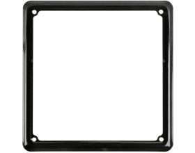 Lampa τετράγωνο μεταλλικό πλαίσιο πινακίδας black | 90481 - 