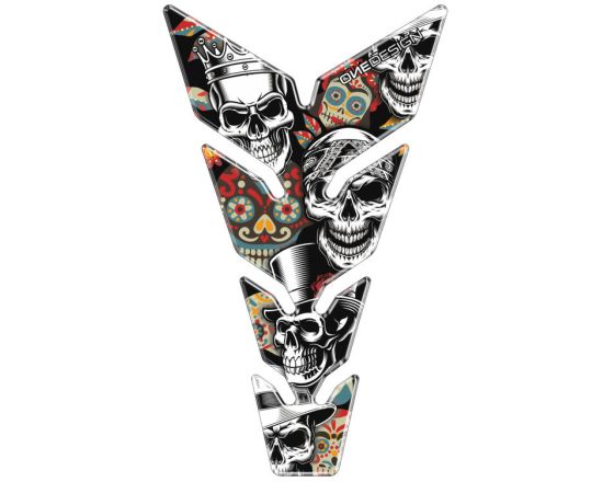 Αυτοκόλλητο ρεζερβουάρ Puig Skull Party | 20593N