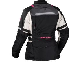 ΜΠΟΥΦΑΝ ΜΗΧΑΝΗΣ NORDCODE - Lady Rhyno black/light grey/fuchsia - 