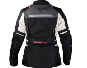 ΜΠΟΥΦΑΝ ΜΗΧΑΝΗΣ NORDCODE - Lady Rhyno black/light grey/fuchsia - 