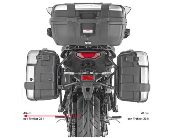 ΠΛΑΪΝΕΣ ΒΑΣΕΙΣ ΒΑΛΙΤΣΑΣ GIVI - PLO2159MK Yamaha Tracer 9 / 9 GT '21-'24