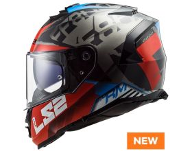 ΚΡΑΝΟΣ ΜΗΧΑΝΗΣ LS2 - Storm FF800 Sprinter black/red/titanium -  ΚΡΑΝΟΣ ΜΗΧΑΝΗΣ LS2 - Storm FF800 Sprinter black/red/titanium -