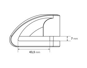 ΛΟΥΚΕΤΟ ΔΙΣΚΟΦΡΕΝΟΥ LAMPA - Stone Ø 5,5 mm | 90589 red - 