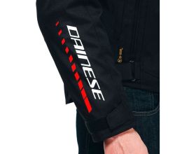 ΜΠΟΥΦΑΝ ΜΗΧΑΝΗΣ DAINESE - Veloce D-Dry® black/white/lava red -  ΜΠΟΥΦΑΝ ΜΗΧΑΝΗΣ DAINESE - Veloce D-Dry® black/white/lava red -
