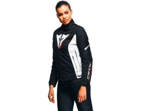 ΜΠΟΥΦΑΝ ΜΗΧΑΝΗΣ DAINESE - Lady Veloce D-Dry® black/white/lava red -  ΜΠΟΥΦΑΝ ΜΗΧΑΝΗΣ DAINESE - Lady Veloce D-Dry® black/white/lava red -
