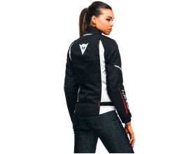 ΜΠΟΥΦΑΝ ΜΗΧΑΝΗΣ DAINESE - Lady Veloce D-Dry® black/white/lava red -  ΜΠΟΥΦΑΝ ΜΗΧΑΝΗΣ DAINESE - Lady Veloce D-Dry® black/white/lava red -