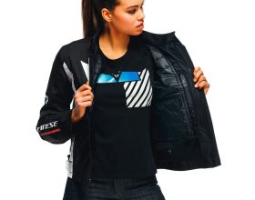 ΜΠΟΥΦΑΝ ΜΗΧΑΝΗΣ DAINESE - Lady Veloce D-Dry® black/white/lava red -  ΜΠΟΥΦΑΝ ΜΗΧΑΝΗΣ DAINESE - Lady Veloce D-Dry® black/white/lava red -