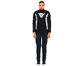 ΜΠΟΥΦΑΝ ΜΗΧΑΝΗΣ DAINESE - Lady Veloce D-Dry® black/white/lava red -  ΜΠΟΥΦΑΝ ΜΗΧΑΝΗΣ DAINESE - Lady Veloce D-Dry® black/white/lava red -