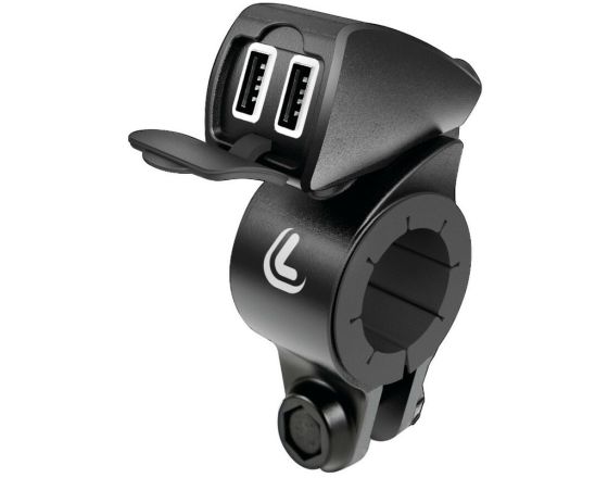 Lampa αδιάβροχος διπλός φορτιστής USB-Fix Trek 5400mA - 12/24V | 38828