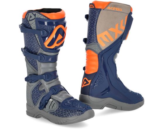 ΜΠΟΤΕΣ ΜΗΧΑΝΗΣ ACERBIS - X-Team blue/grey