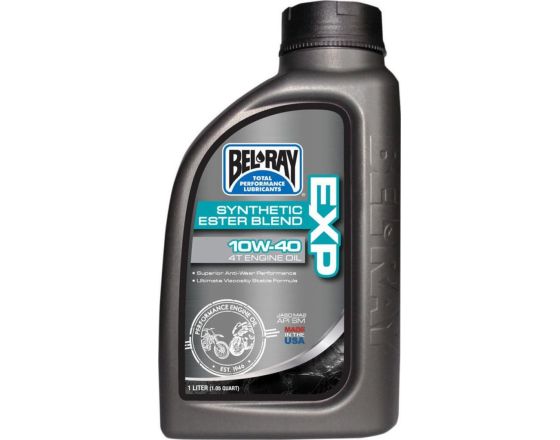 Λάδι 4T EXP/ESTER 10W/40 Bel Ray ημισυνθετικό 1Lt