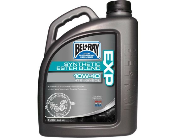 Λάδι 4T EXP/ESTER 10W/40 Bel Ray ημισυνθετικό 4Lt Λάδι 4T EXP/ESTER 10W/40 Bel Ray ημισυνθετικό 4Lt