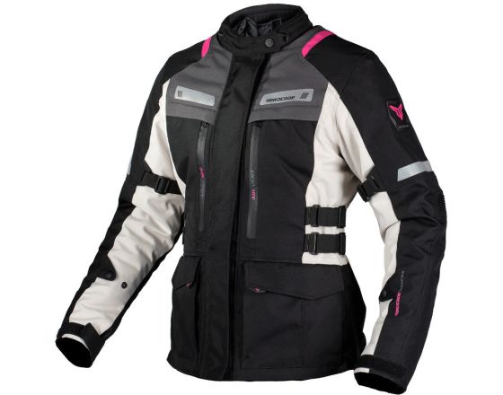 ΜΠΟΥΦΑΝ ΜΗΧΑΝΗΣ NORDCODE - Lady Rhyno black/light grey/fuchsia