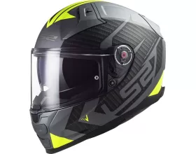 ΚΡΑΝΟΣ ΜΗΧΑΝΗΣ LS2 - Vector II FF811 Splitter mat titanium/yellow