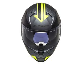 ΚΡΑΝΟΣ ΜΗΧΑΝΗΣ LS2 - Vector II FF811 Splitter mat titanium/yellow - 