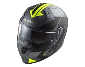 ΚΡΑΝΟΣ ΜΗΧΑΝΗΣ LS2 - Vector II FF811 Splitter mat titanium/yellow - 