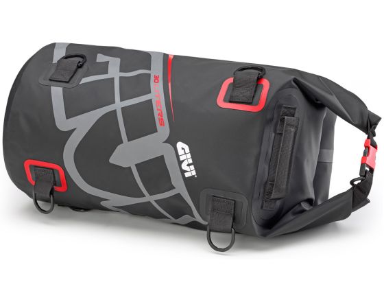 ΣΑΚΟΣ ΜΗΧΑΝΗΣ GIVI - EA114GR αδιάβροχος ουράς 30lt grey/red