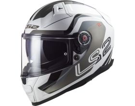 ΚΡΑΝΟΣ ΜΗΧΑΝΗΣ LS2 - Vector II FF811 Metric white/titanium/silver ΚΡΑΝΟΣ ΜΗΧΑΝΗΣ LS2 - Vector II FF811 Metric white/titanium/silver