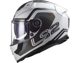 ΚΡΑΝΟΣ ΜΗΧΑΝΗΣ LS2 - Vector II FF811 Metric white/titanium/silver -  ΚΡΑΝΟΣ ΜΗΧΑΝΗΣ LS2 - Vector II FF811 Metric white/titanium/silver -