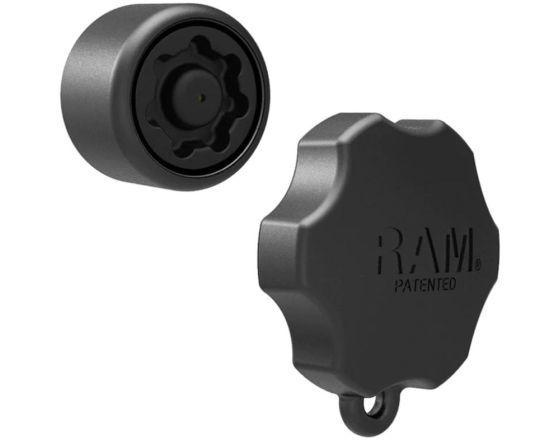 ΑΝΤΑΠΤΟΡΑΣ RAM MOUNT® - κλειδαριά με καπάκι για βραχίονες σύνδεσης 1''