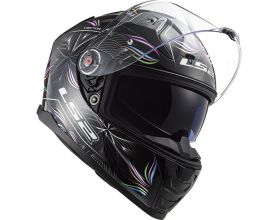 ΚΡΑΝΟΣ ΜΗΧΑΝΗΣ LS2 - Vector II FF811 Tropical black/white -  ΚΡΑΝΟΣ ΜΗΧΑΝΗΣ LS2 - Vector II FF811 Tropical black/white -