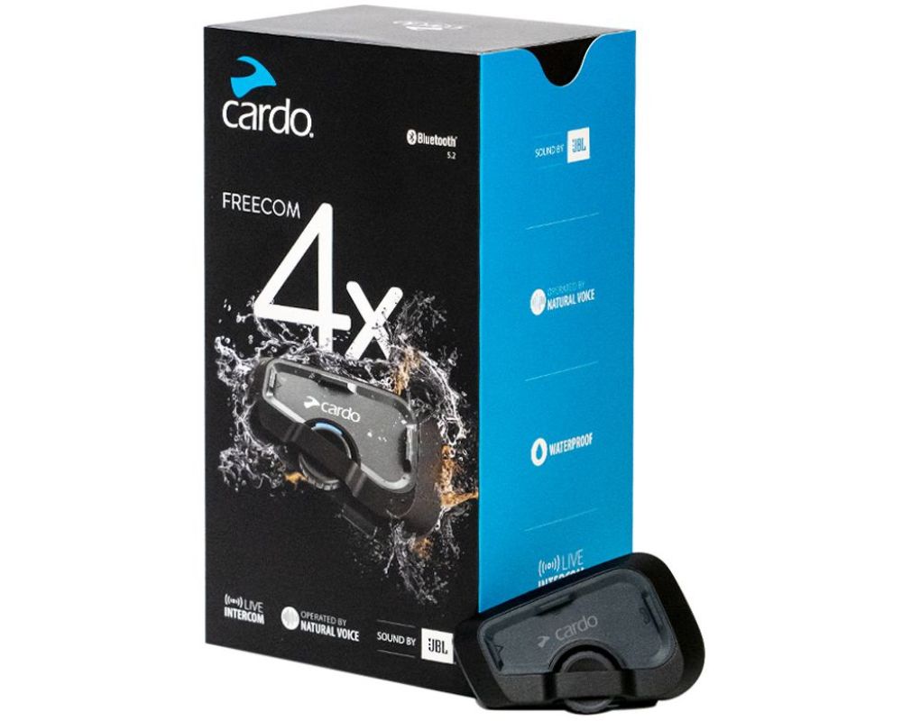 CARDO Bluetooth & Eνδ/νια Freecom 4X Sound JBL® (μονή) | MotoExpert