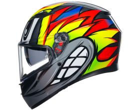 ΚΡΑΝΟΣ ΜΗΧΑΝΗΣ AGV - K3 E2206 MPLK Birdy 2.0 grey/yellow/red -  ΚΡΑΝΟΣ ΜΗΧΑΝΗΣ AGV - K3 E2206 MPLK Birdy 2.0 grey/yellow/red -