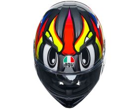 ΚΡΑΝΟΣ ΜΗΧΑΝΗΣ AGV - K3 E2206 MPLK Birdy 2.0 grey/yellow/red -  ΚΡΑΝΟΣ ΜΗΧΑΝΗΣ AGV - K3 E2206 MPLK Birdy 2.0 grey/yellow/red -