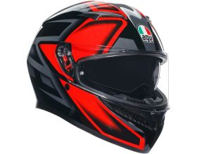 ΚΡΑΝΟΣ ΜΗΧΑΝΗΣ AGV - K3 E2206 MPLK Compound black/red ΚΡΑΝΟΣ ΜΗΧΑΝΗΣ AGV - K3 E2206 MPLK Compound black/red