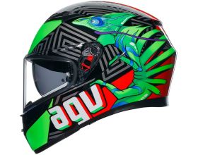 ΚΡΑΝΟΣ ΜΗΧΑΝΗΣ AGV - K3 E2206 MPLK Kamaleon black/red/green - 