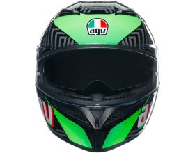 ΚΡΑΝΟΣ ΜΗΧΑΝΗΣ AGV - K3 E2206 MPLK Kamaleon black/red/green - 