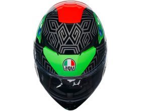 ΚΡΑΝΟΣ ΜΗΧΑΝΗΣ AGV - K3 E2206 MPLK Kamaleon black/red/green - 