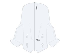 ΖΕΛΑΤΙΝΑ SCOOTER GIVI - D7060ST SYM Maxsym TL500  / TL508 '20-'25 -  ΖΕΛΑΤΙΝΑ SCOOTER GIVI - D7060ST SYM Maxsym TL500  / TL508 '20-'25 -