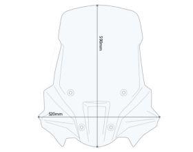 ΖΕΛΑΤΙΝΑ ΜΗΧΑΝΗΣ GIVI - D6415ST Triumph Tiger 900 '20-'22 -  ΖΕΛΑΤΙΝΑ ΜΗΧΑΝΗΣ GIVI - D6415ST Triumph Tiger 900 '20-'22 -