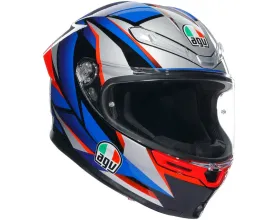 ΚΡΑΝΟΣ ΜΗΧΑΝΗΣ AGV - K6 S E22.06 Slashcut black/blue/red