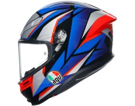 ΚΡΑΝΟΣ ΜΗΧΑΝΗΣ AGV - K6 S E22.06 Slashcut black/blue/red -  ΚΡΑΝΟΣ ΜΗΧΑΝΗΣ AGV - K6 S E22.06 Slashcut black/blue/red -