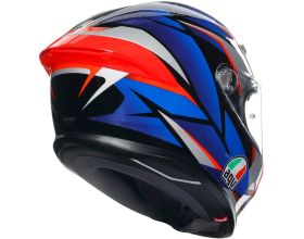 ΚΡΑΝΟΣ ΜΗΧΑΝΗΣ AGV - K6 S E22.06 Slashcut black/blue/red -  ΚΡΑΝΟΣ ΜΗΧΑΝΗΣ AGV - K6 S E22.06 Slashcut black/blue/red -