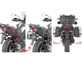 ΠΛΑΪΝΕΣ ΒΑΣΕΙΣ ΒΑΛΙΤΣΑΣ GIVI - PLR4126 ταχείας αποδέσμευσης Kawasaki Versys 1000 '19-'22 ΠΛΑΪΝΕΣ ΒΑΣΕΙΣ ΒΑΛΙΤΣΑΣ GIVI - PLR4126 ταχείας αποδέσμευσης Kawasaki Versys 1000 '19-'22