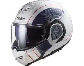 ΚΡΑΝΟΣ ΜΗΧΑΝΗΣ LS2 - Advant FF906 Cooper white/blue