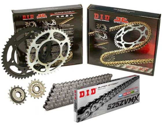 ΣΕΤ ΑΛΥΣΙΔΟΓΡΑΝΑΖΑ DID-JT - Suzuki GSXR 600 '06-'10 | Μαύρη Αλυσίδα X 'ring (ZVM-X)