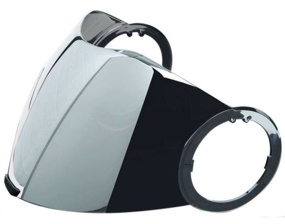 ΖΕΛΑΤΙΝΑ ΚΡΑΝΟΥΣ AGV - Orbyt / Fluid iridium silver (XS-S)