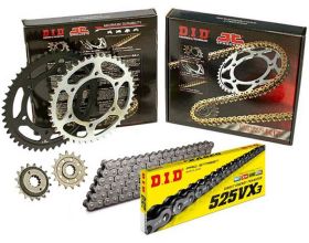 ΣΕΤ ΑΛΥΣΙΔΟΓΡΑΝΑΖΑ DID-JT - Yamaha Tracer 700 '16-'19 | Μαύρη Αλυσίδα X 'ring (VX)