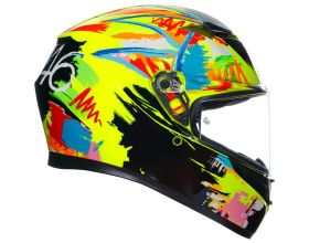 ΚΡΑΝΟΣ ΜΗΧΑΝΗΣ AGV - K3 E2206 MPLK Rossi Winter Test 2019 - 