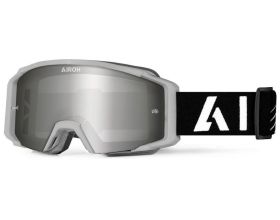 OFF ROAD ΜΑΣΚΑ AIROH - Blast XR1 mat light grey / silver mirror 