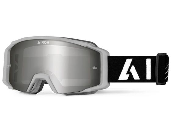 OFF ROAD ΜΑΣΚΑ AIROH - Blast XR1 mat light grey / silver mirror  OFF ROAD ΜΑΣΚΑ AIROH - Blast XR1 mat light grey / silver mirror