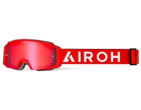 OFF ROAD ΜΑΣΚΑ AIROH - Blast XR1 mat red / red mirror  - 