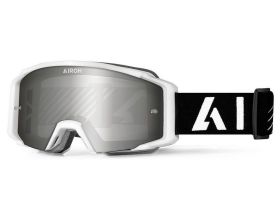 OFF ROAD ΜΑΣΚΑ AIROH - Blast XR1 mat white / silver mirror 