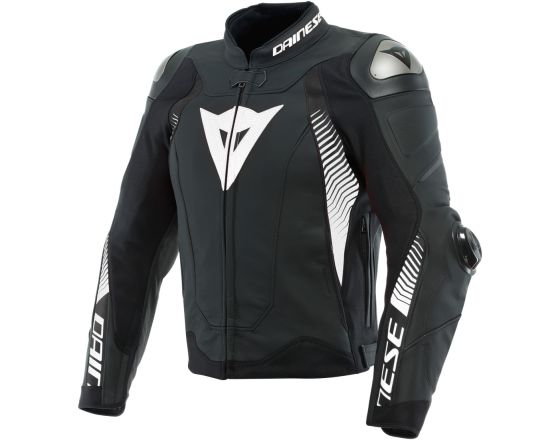 ΜΠΟΥΦΑΝ ΜΗΧΑΝΗΣ DAINESE - Super Speed 4 Leather black mat/white ΜΠΟΥΦΑΝ ΜΗΧΑΝΗΣ DAINESE - Super Speed 4 Leather black mat/white