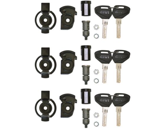 GIVI SL103 Triple set κλειδιά ασφαλείας και αφαλός