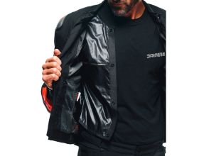 ΜΠΟΥΦΑΝ ΜΗΧΑΝΗΣ DAINESE - Energyca Air Tex black/fluo red - 